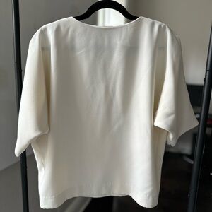 Iro ivory loose fit blouse